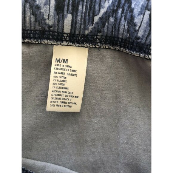 American Eagle Hi Rise Leggings  Women’s Size Medium Blue Geometric Print - Picture 7 of 9